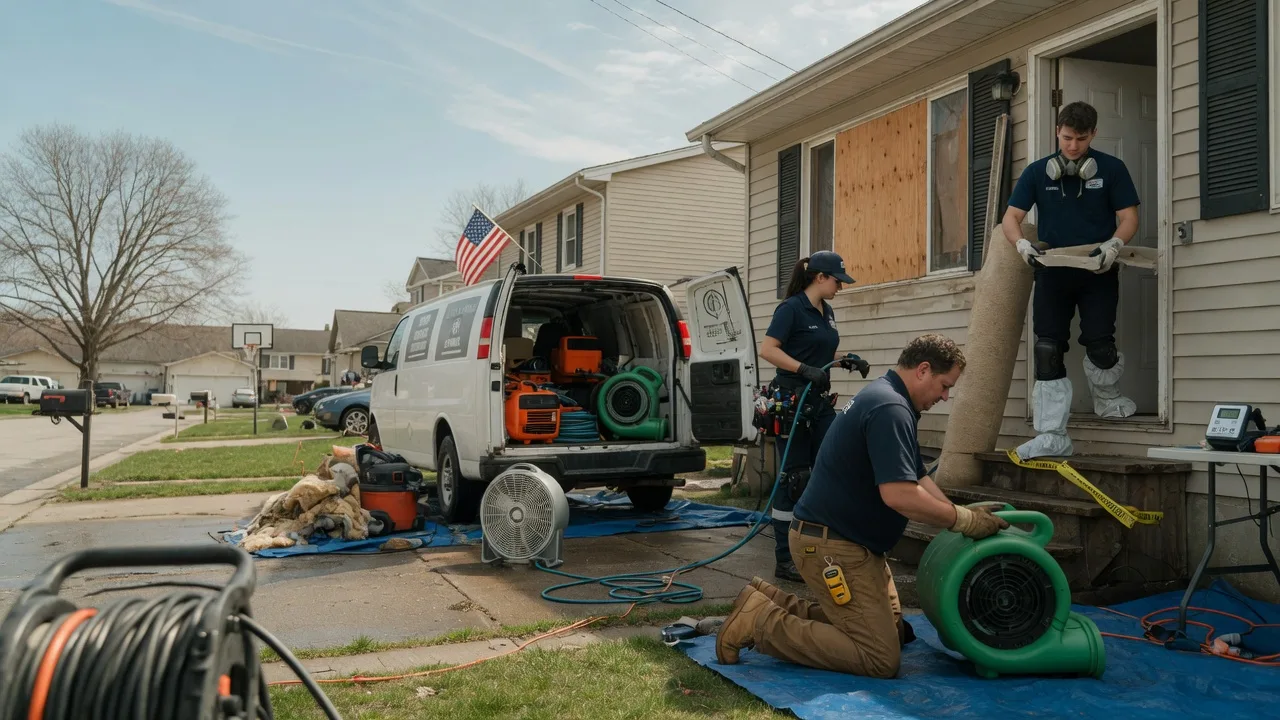 Water Damage Restoration in Brookeville, MD near me